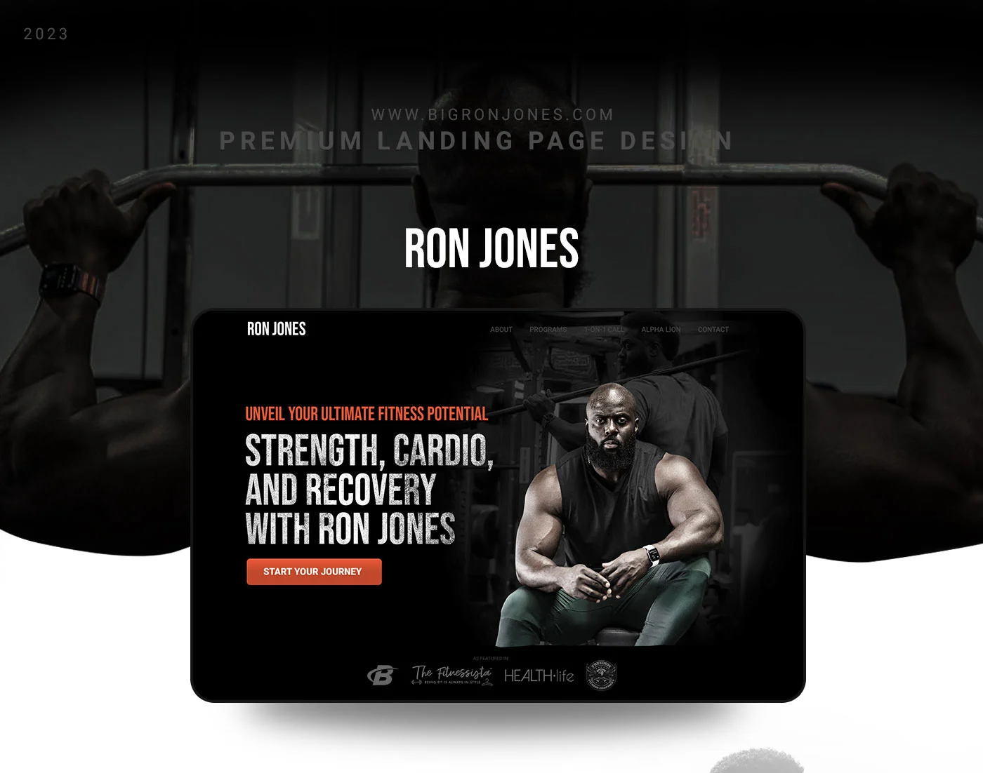 Big Ron Jones - Health and Fitness Coach