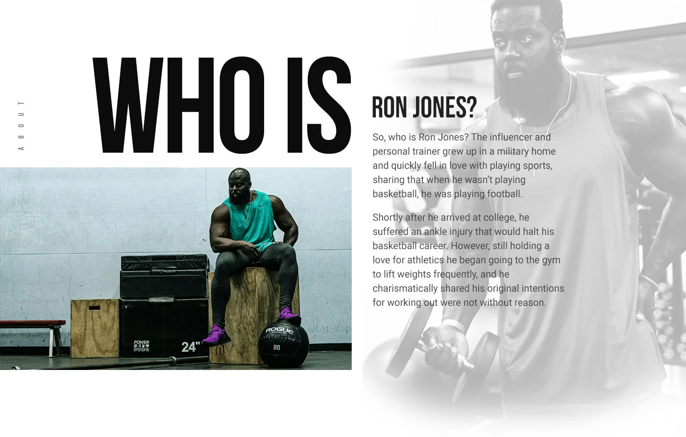 Big Ron Jones - Health and Fitness Coach